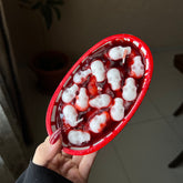 Blood Bath Skull Candle