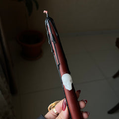Blood Drip Skull Taper Candles