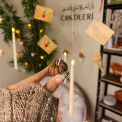 Mini brown pumpkin