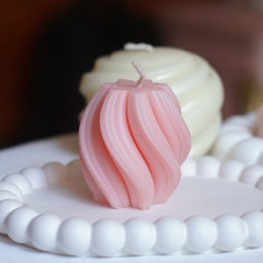 3d Rotating Pillar Candle