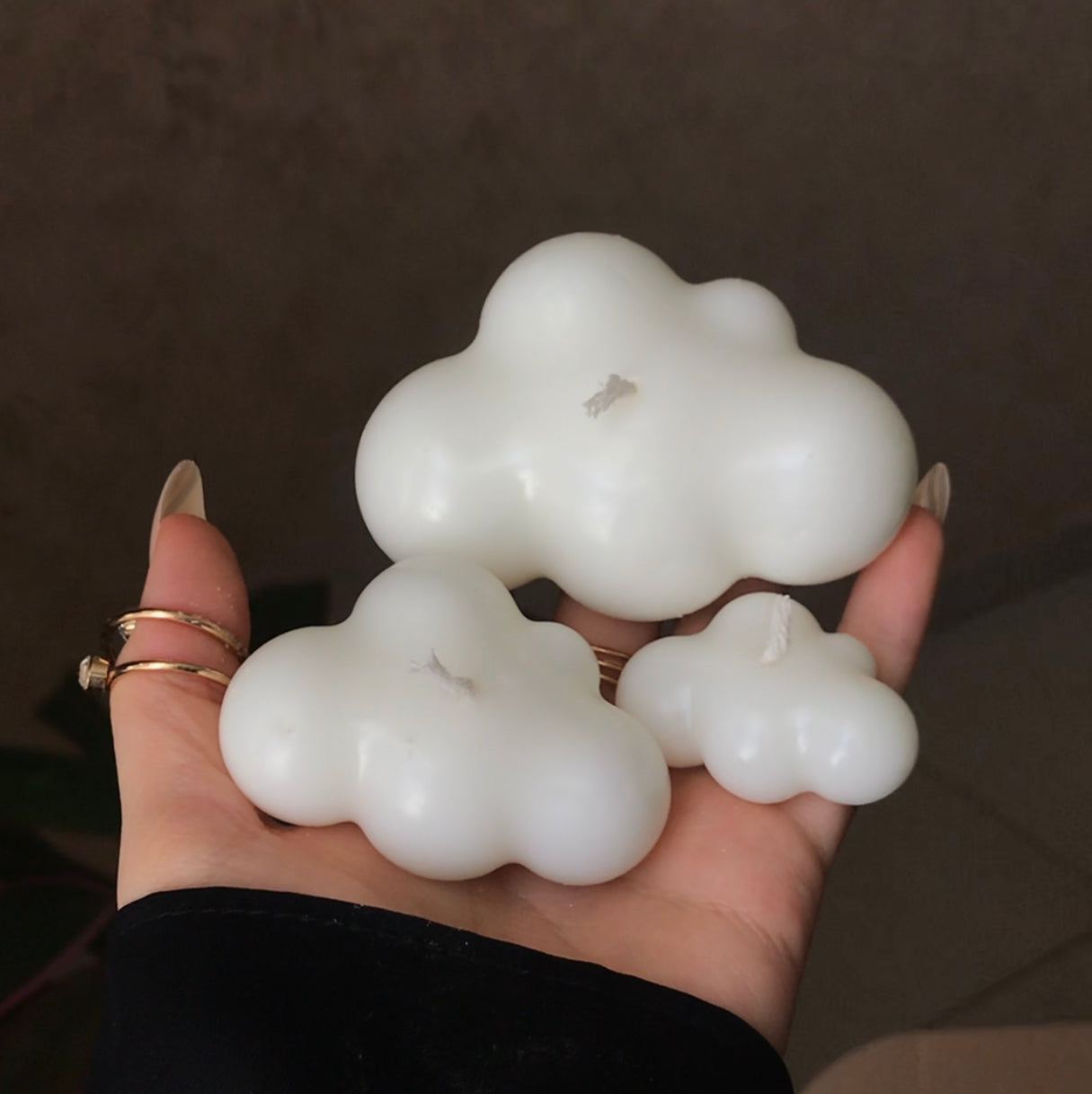 Cute Clouds Shape Candle