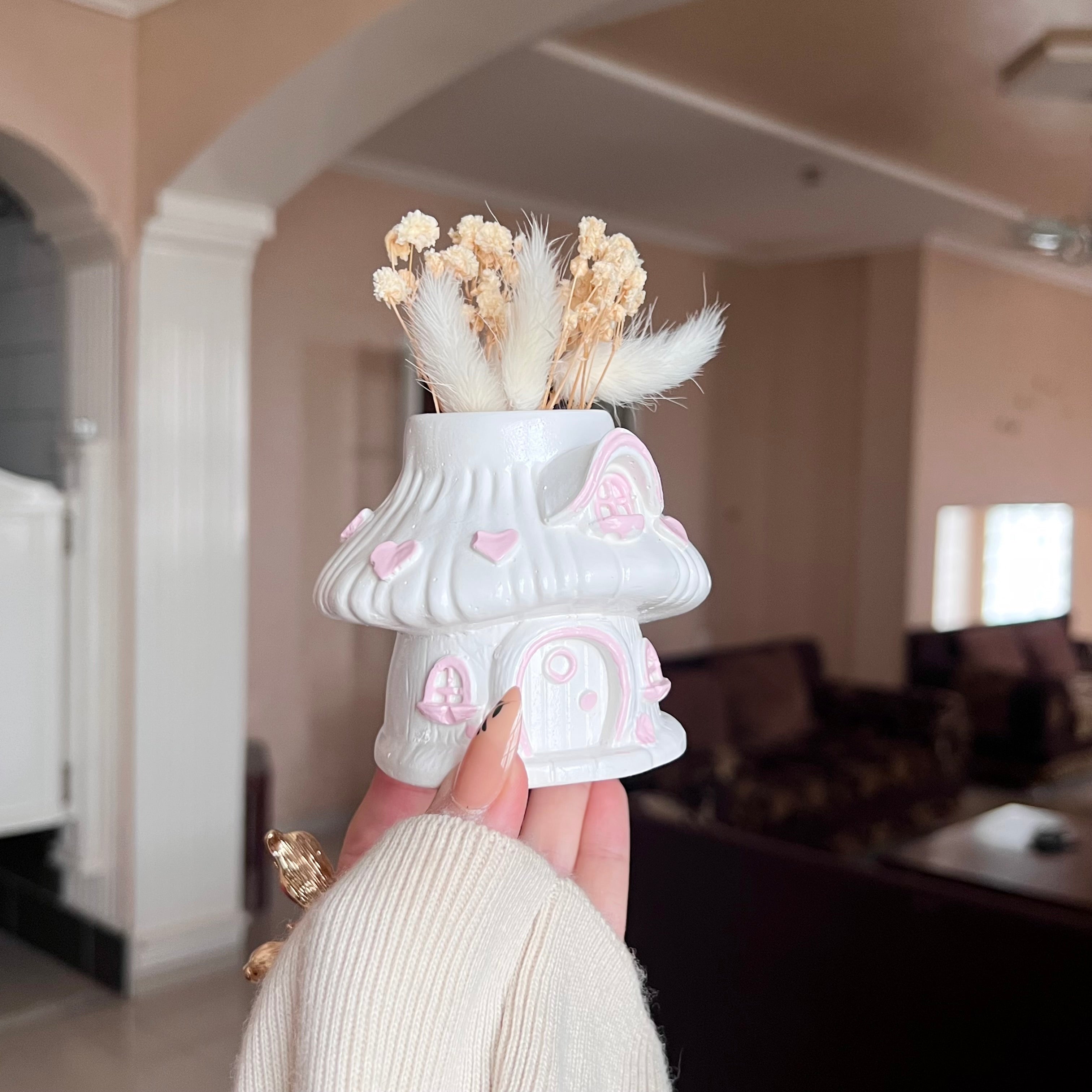 Fairy Mushroom Vase