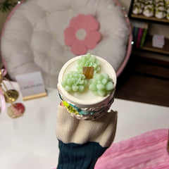 Dinosaur Garden Candle