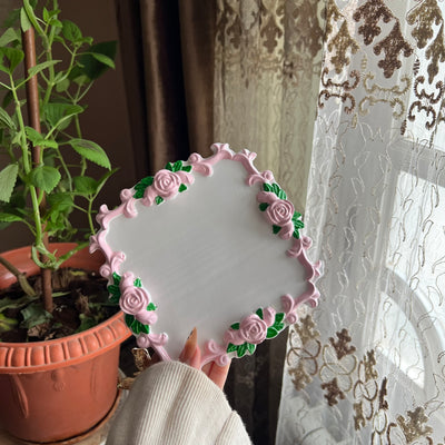 Vintage Rose Decorative Tray