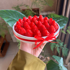 ￼فطرية الفراولة، بعطر الفراولة