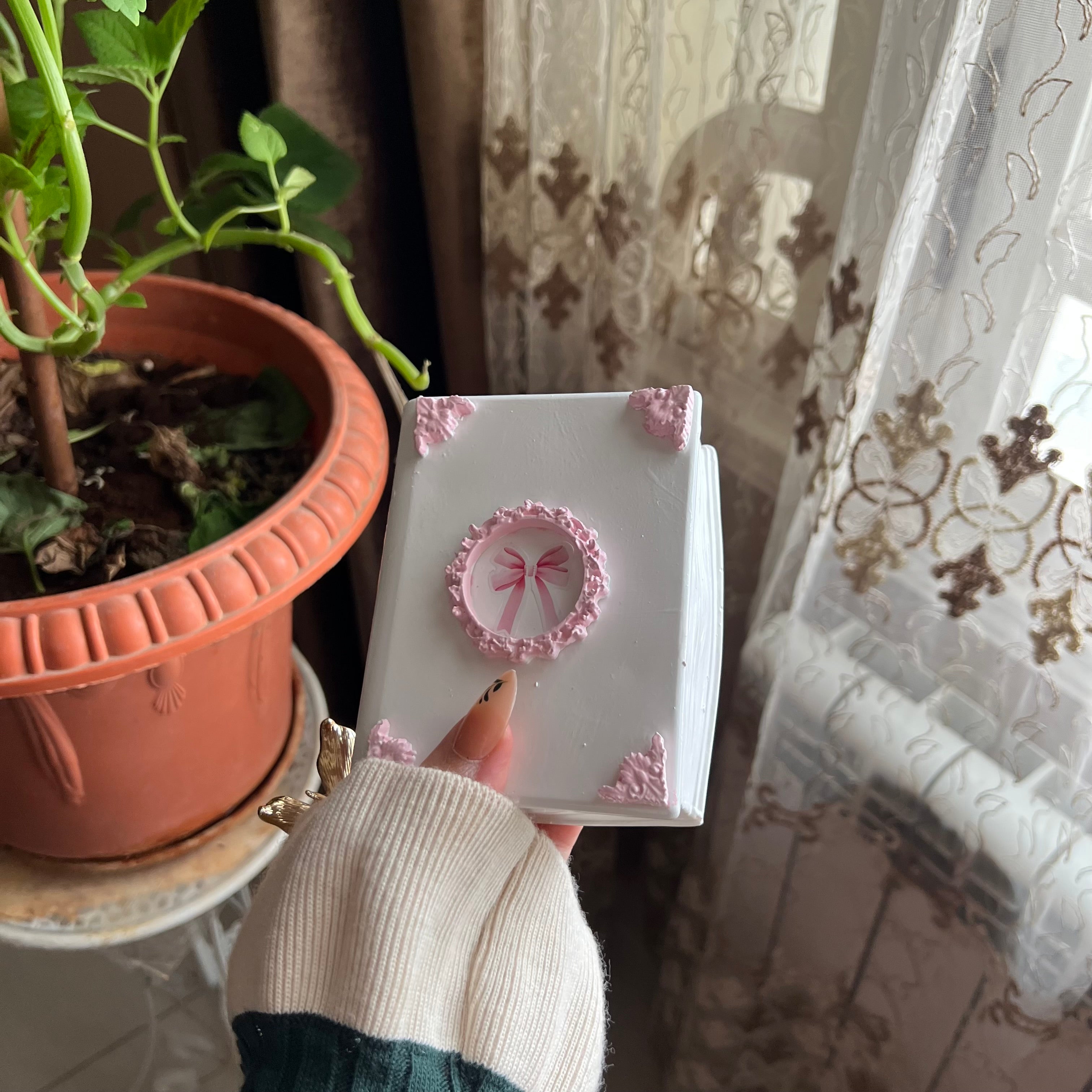Book jar cute