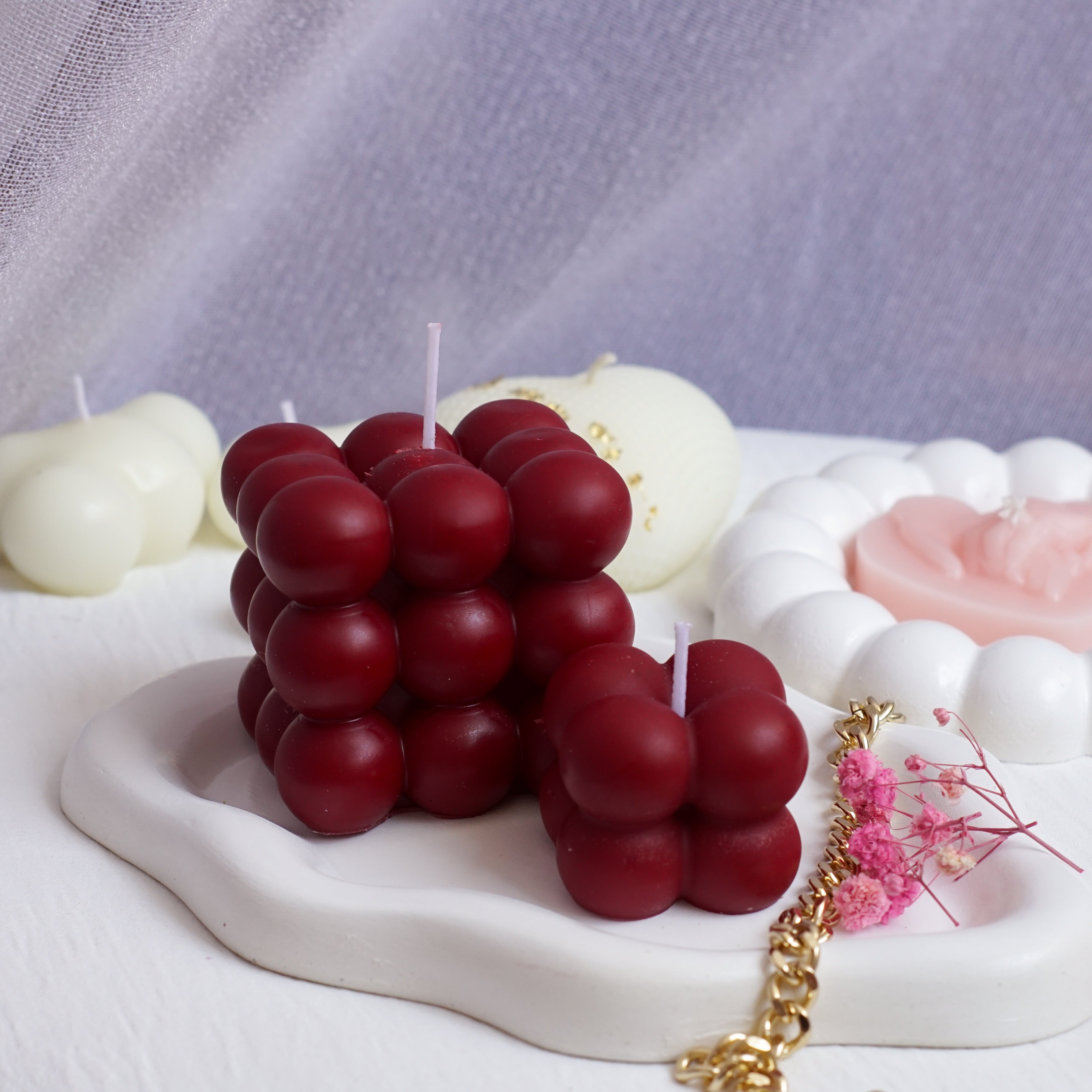 MINI Bubble Ball  Candle  3D