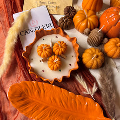 Pumpkin Harvest Candle Bowl