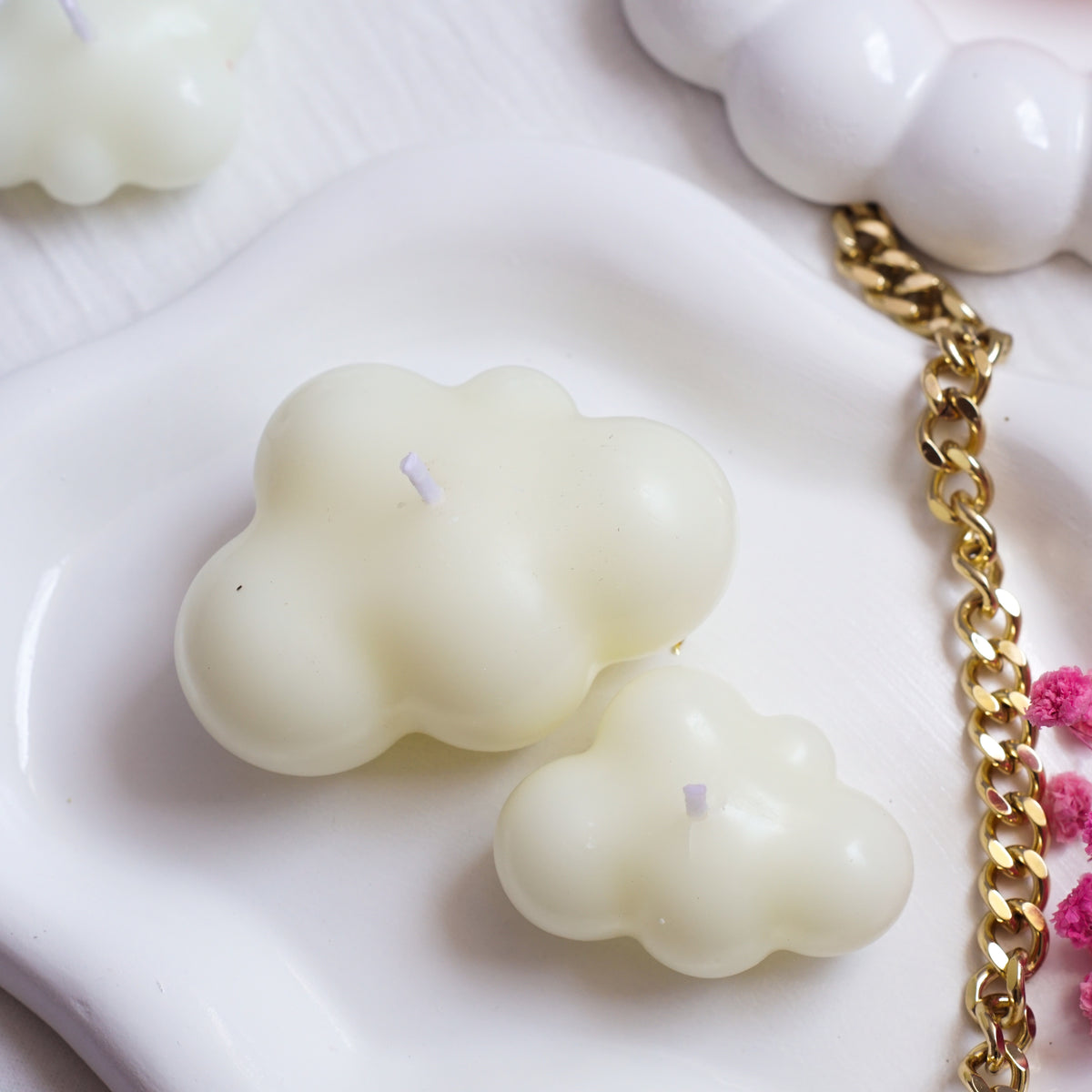 Cute Clouds Shape Candle