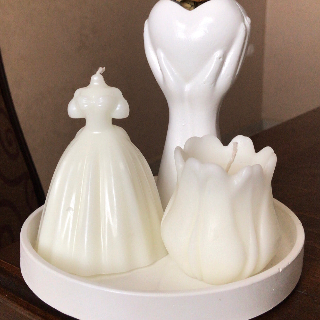 3D Bridal Dress CANDLE