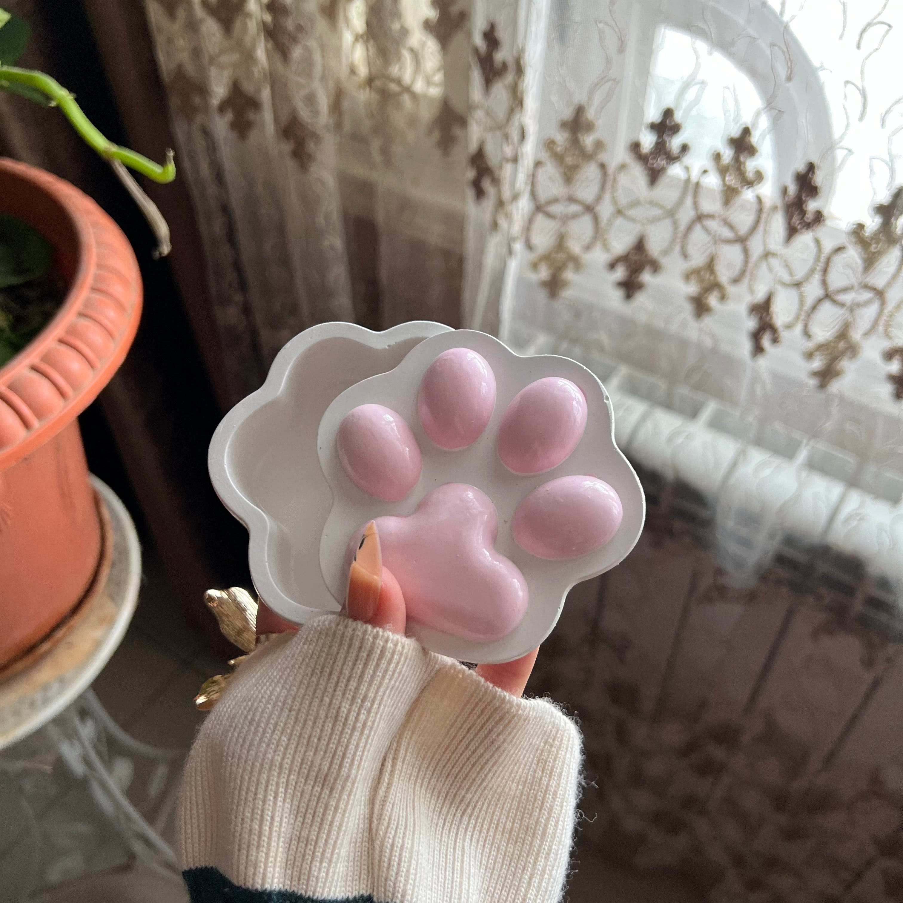 Paw Print Jewelry Tray