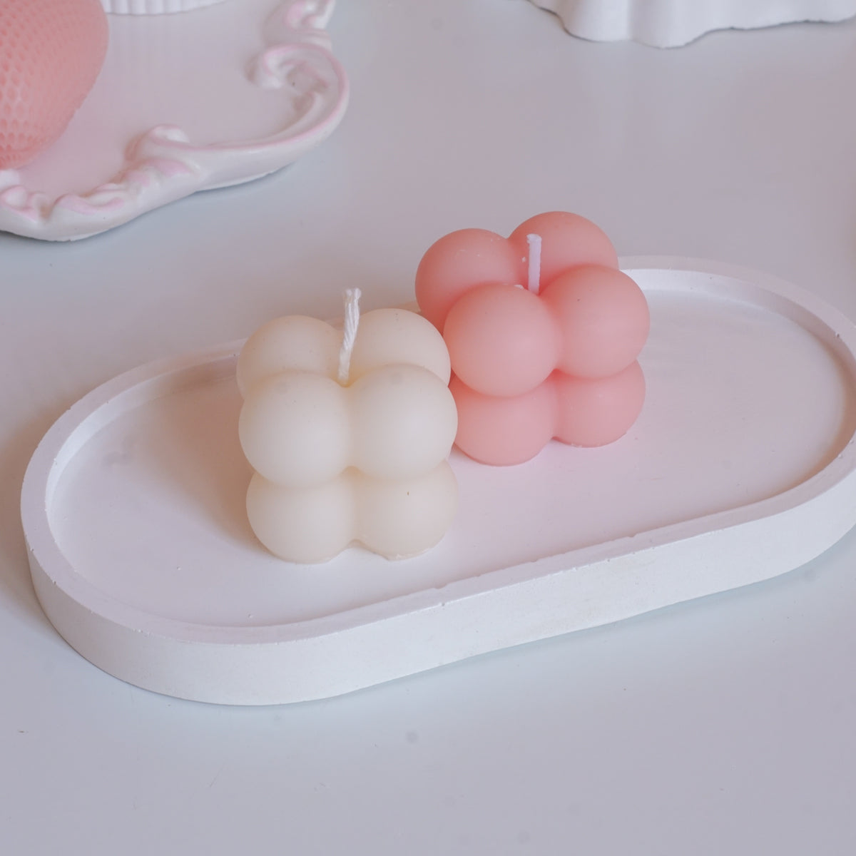 MINI Bubble Ball  Candle  3D