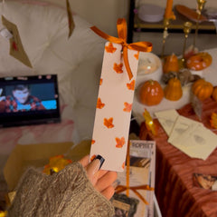 Autumn bookmark