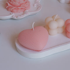 heart candle