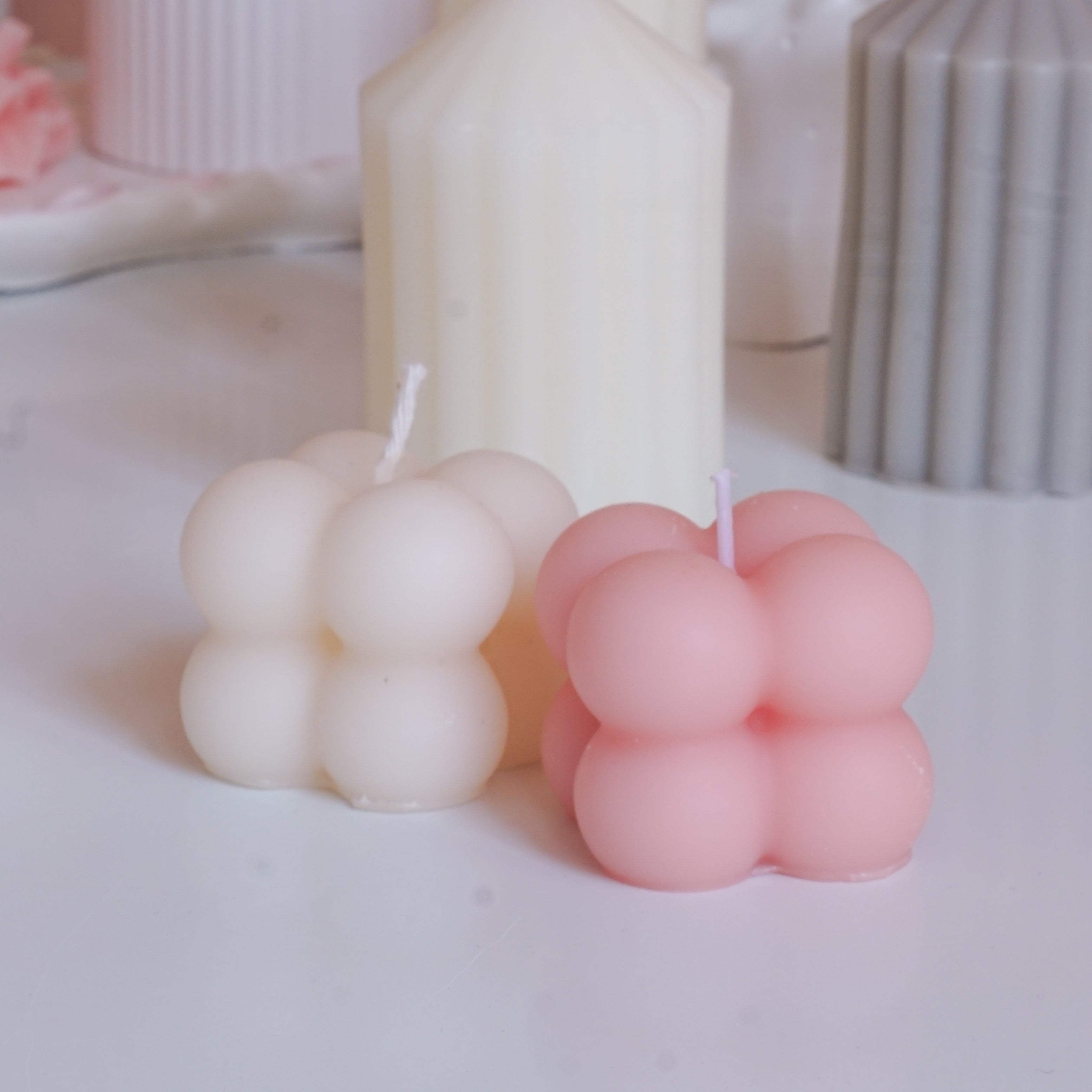 MINI Bubble Ball  Candle  3D